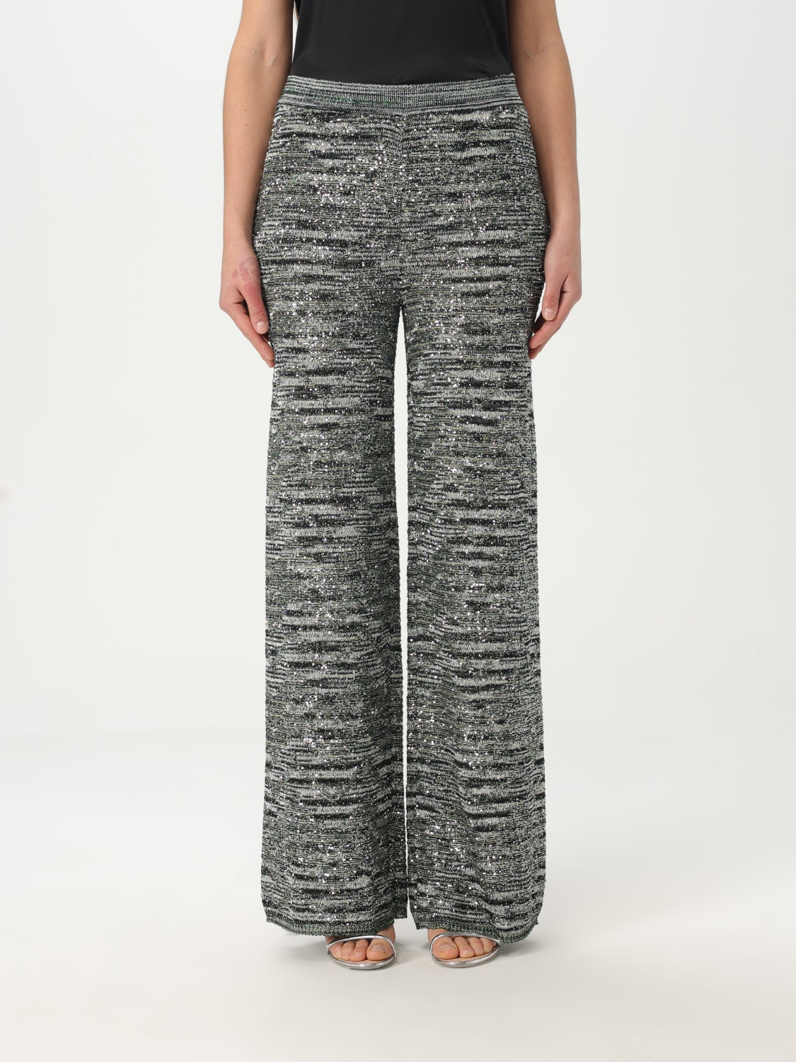 パンツ MISSONI Woman Pants Green DS25SI0GBK045B S614L MISSONI: Pants woman - Green | Missoni pants DS25SI0GBK045B