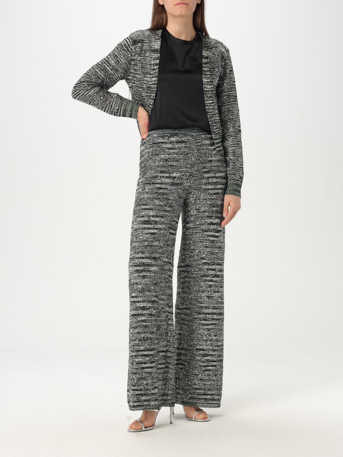 パンツ MISSONI Woman Pants Green DS25SI0GBK045B S614L MISSONI: Pants woman - Green | Missoni pants DS25SI0GBK045B
