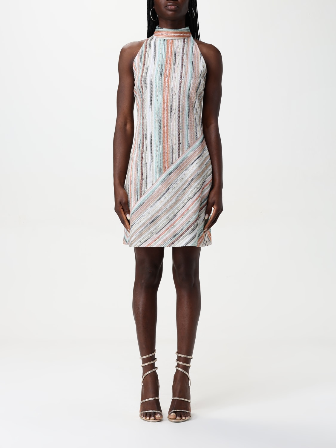 ワンピース MISSONI Woman Dress Multicolor DS25SG1SBR002H SM9KS missoni.jpg