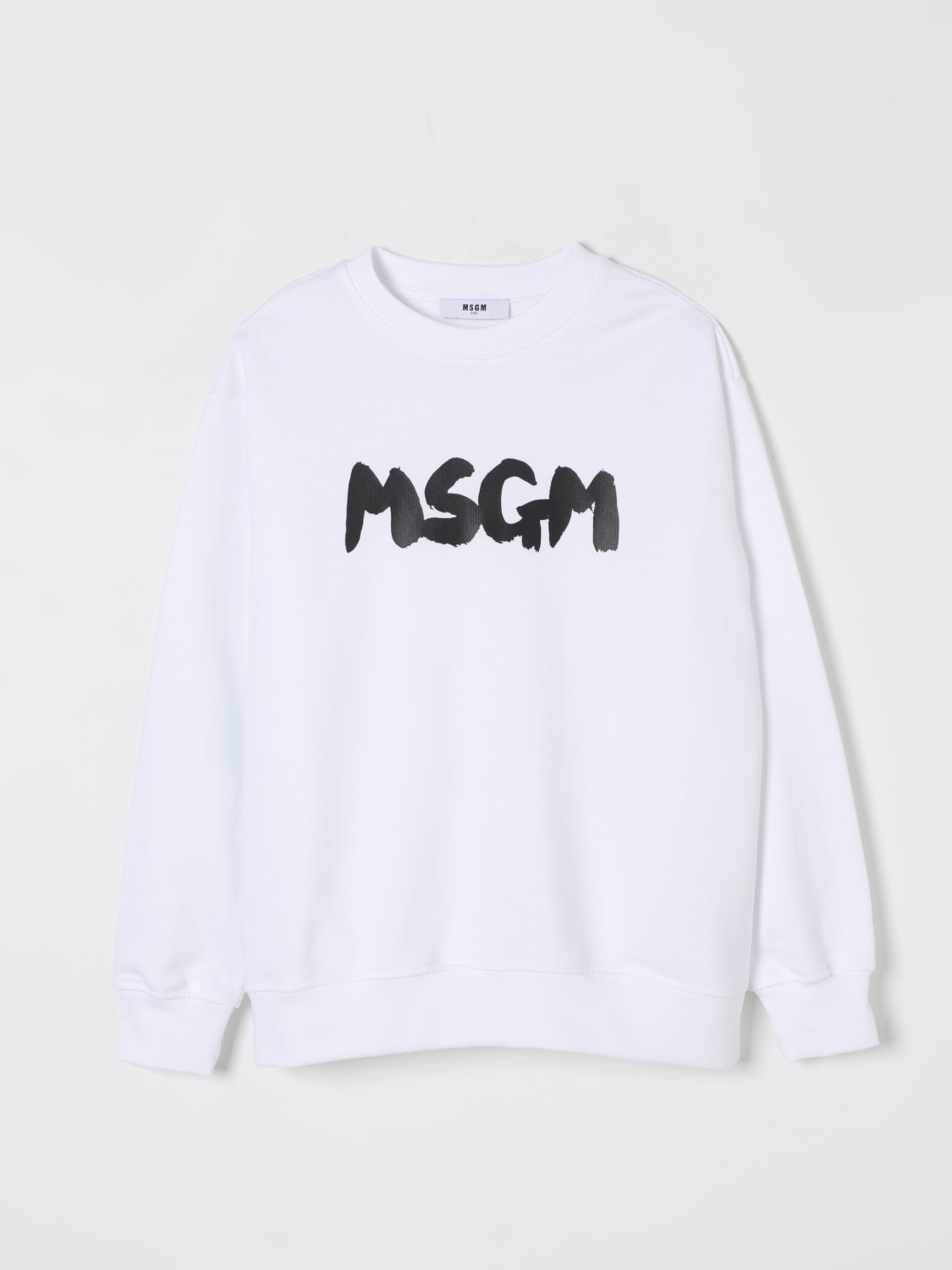 MSGM KIDS PULLOVER: Pullover kinder MSGM Kids, Weiß - Img 1