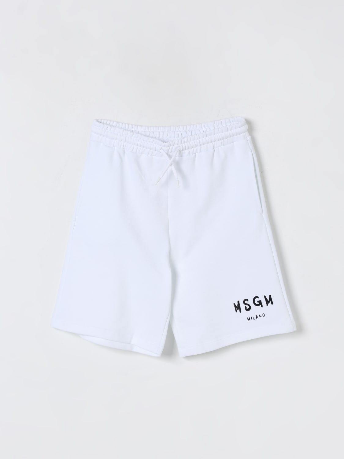 MSGM KIDS PANTACOURT: Pantacourt enfant MSGM Kids, Blanc - Img 1