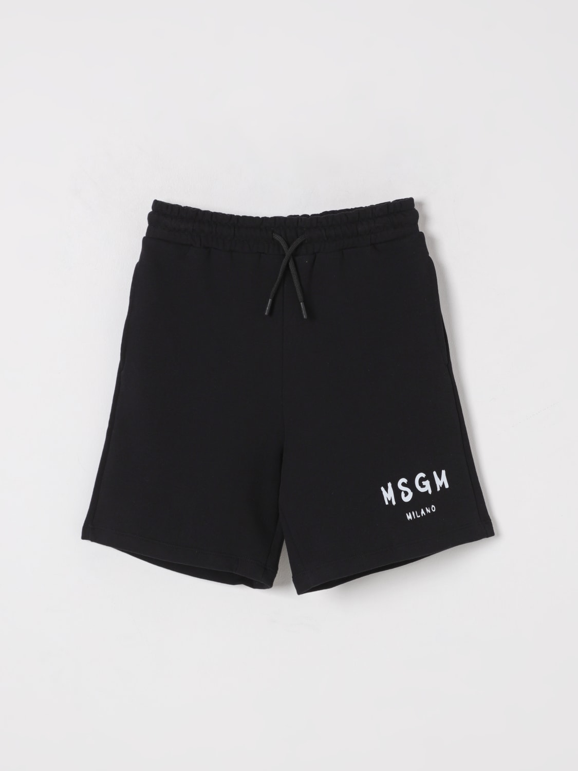 MSGM KIDS SHORTS: Shorts kids MSGM Kids, Black - Img 1