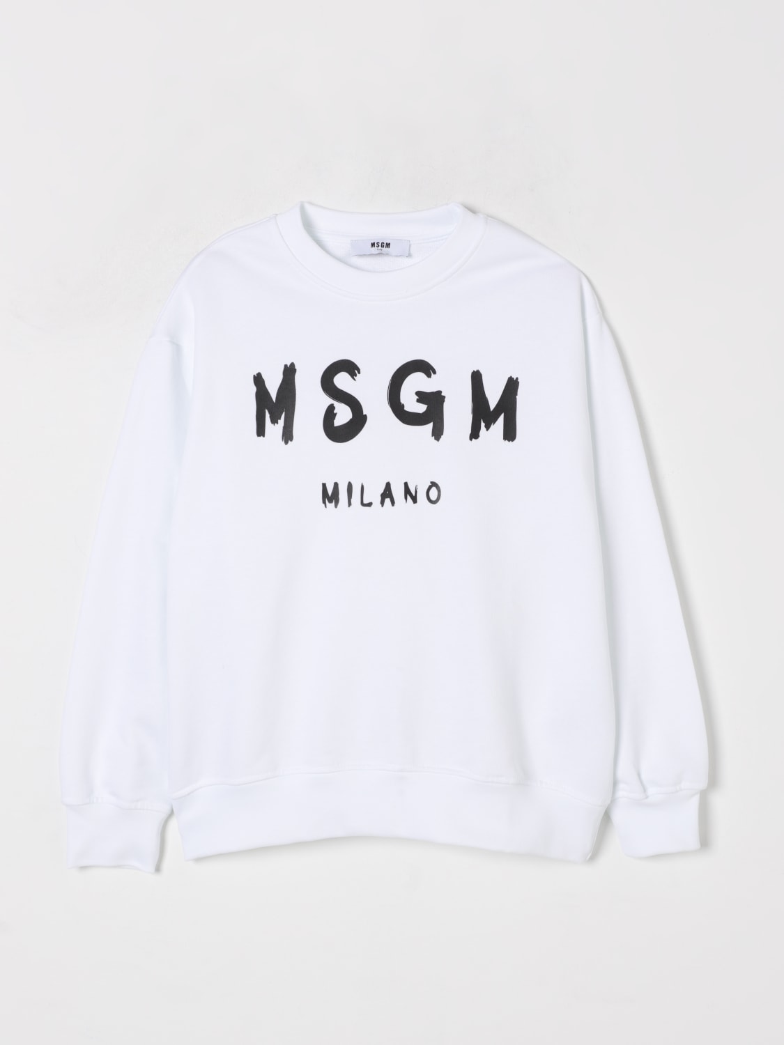 MSGM KIDS PULLOVER: Pullover kinder MSGM Kids, Weiß - Img 1