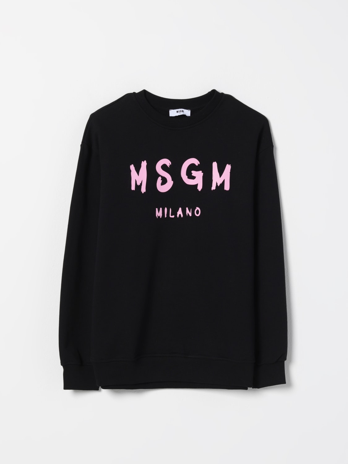 MSGM KIDS SWEATER: Sweater kids MSGM Kids, Black 1 - Img 1
