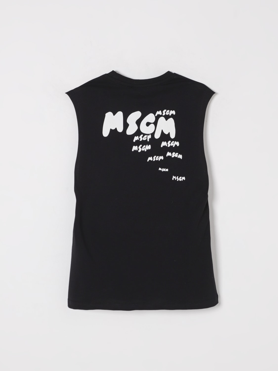 MSGM KIDS T-SHIRT: T-shirt kinder MSGM Kids, Schwarz - Img 2