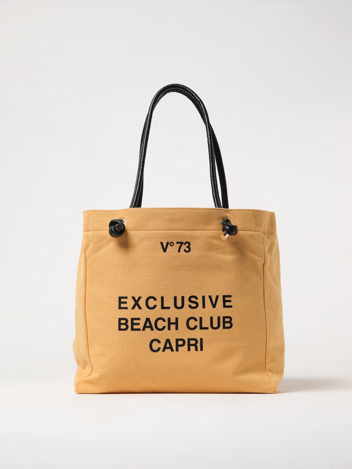 トートバッグ V73 Woman Tote bags Yellow 73BS92701 H45 V73: Shoulder bag woman - Yellow | V73 tote bags 73BS92701