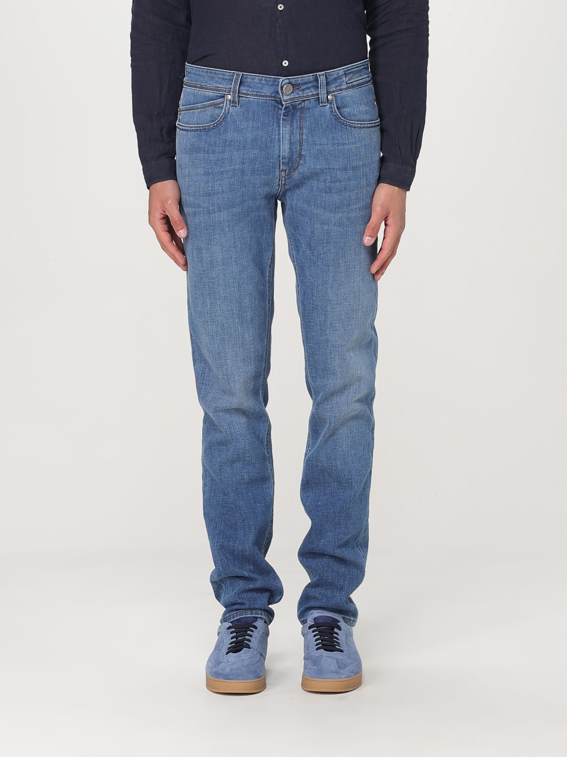 RE-HASH JEANS: Jeans men Re-hash, Blue - Img 1