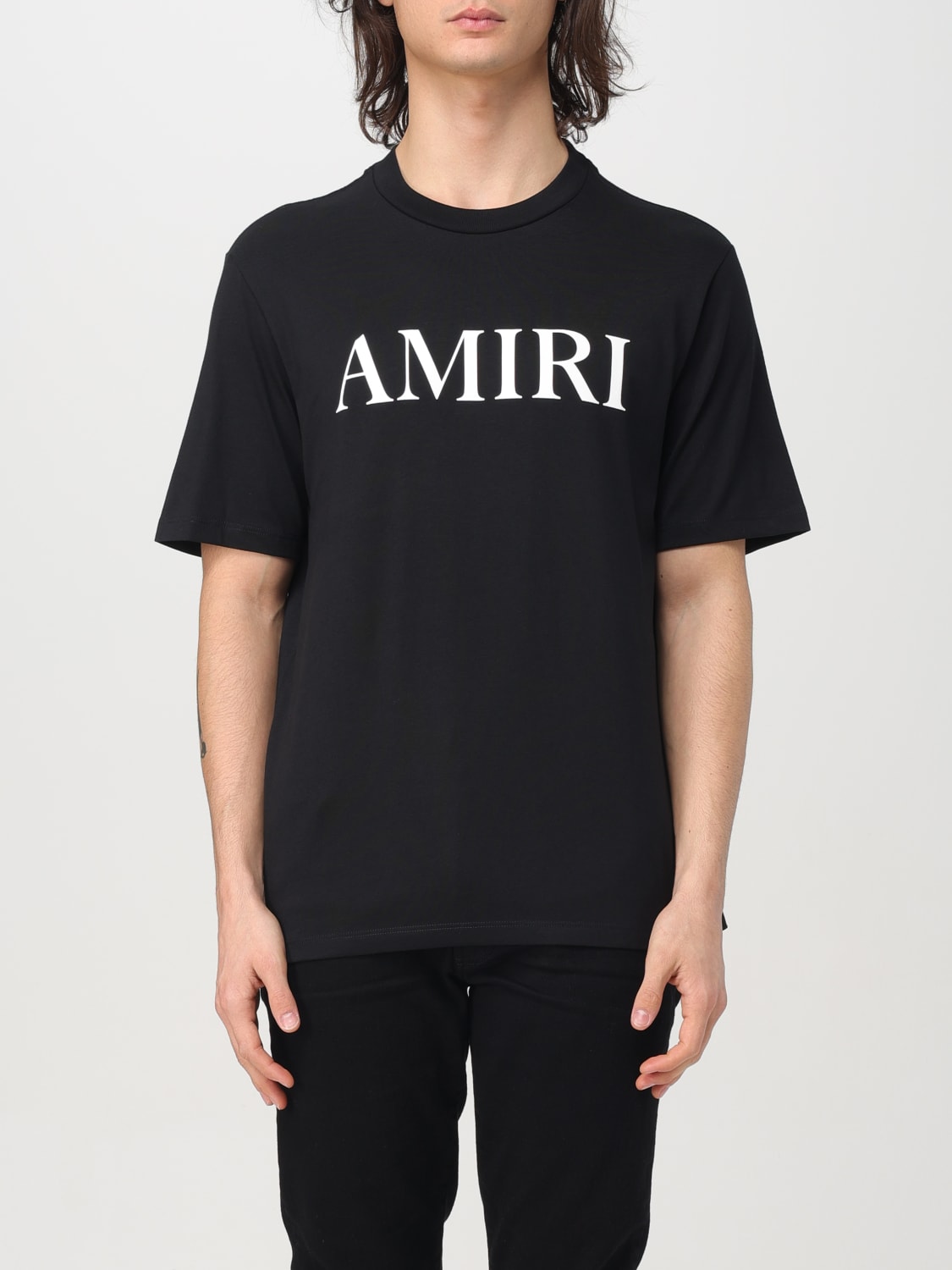 AMIRI: T-shirt men - Black | Amiri t-shirt AMJYTE1073 online