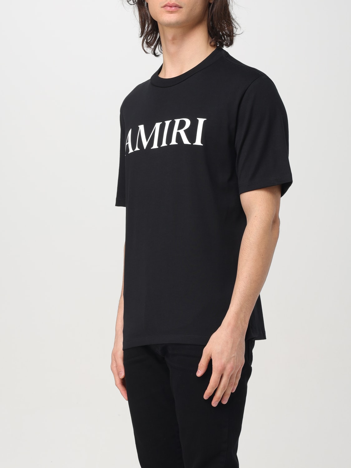 Tシャツ・カットソー AMIRI Men T Shirts JYTE1073BLACK Black AMIRI: T-shirt men - Black | Amiri t-shirt AMJYTE1073 online