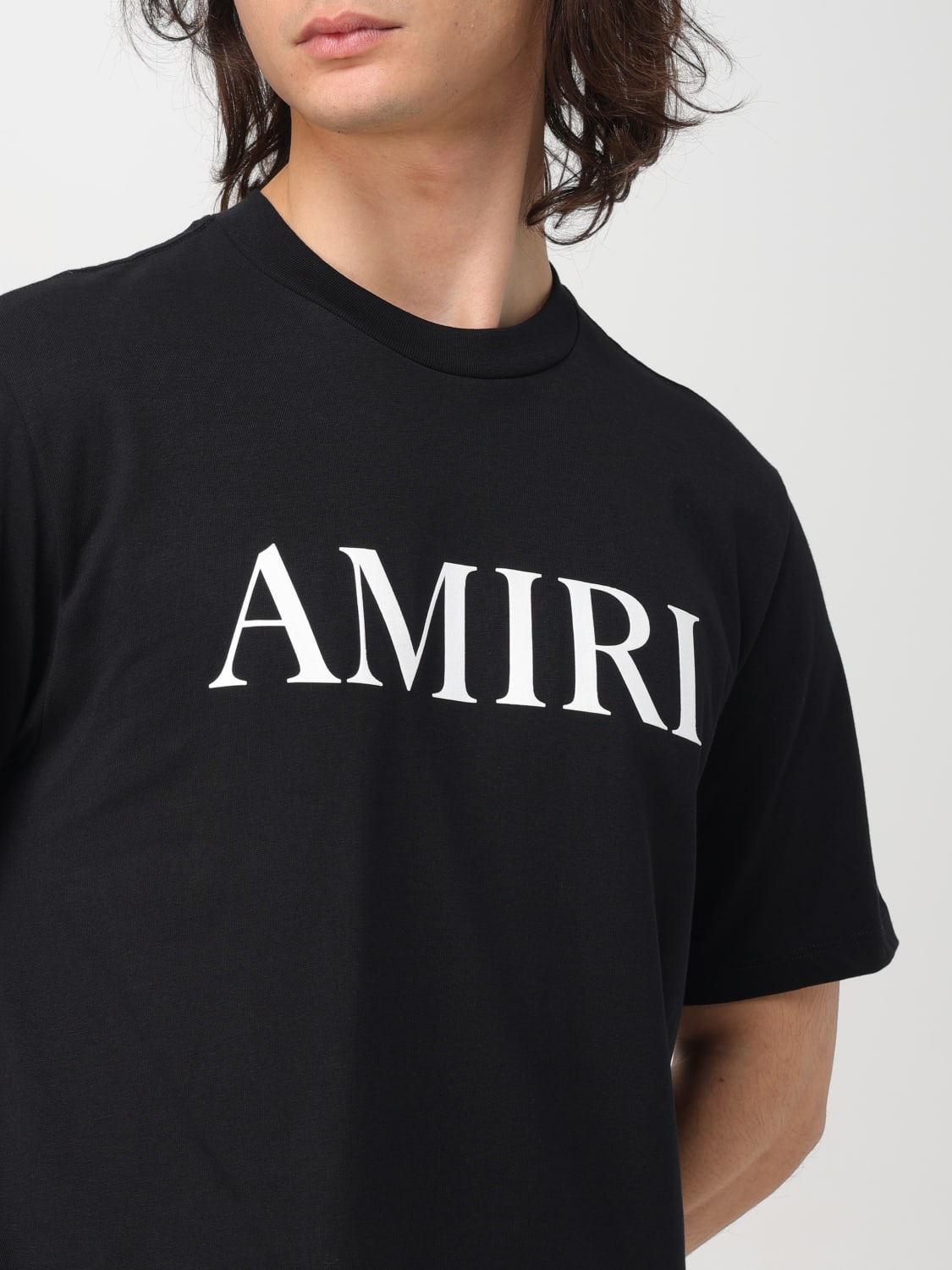 Tシャツ・カットソー AMIRI Men T Shirts JYTE1073BLACK Black AMIRI: T-shirt men - Black | Amiri t-shirt AMJYTE1073 online