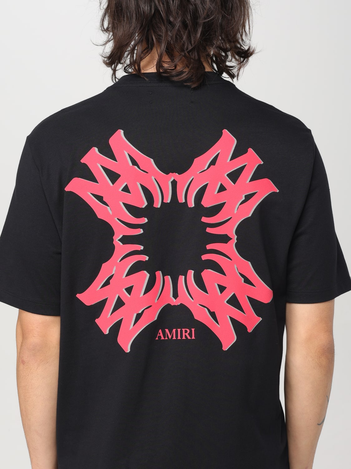Tシャツ・カットソー AMIRI Men T-shirt Black AMJYTE1132 BLACK AMIRI：Tシャツ メンズ - ブラック | GIGLIO.COMオンラインの