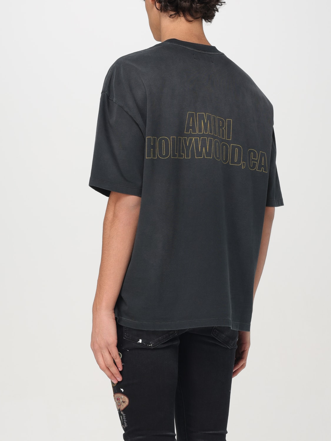 AMIRI: T-shirt men - Black | Amiri t-shirt AMJYTE1127 online