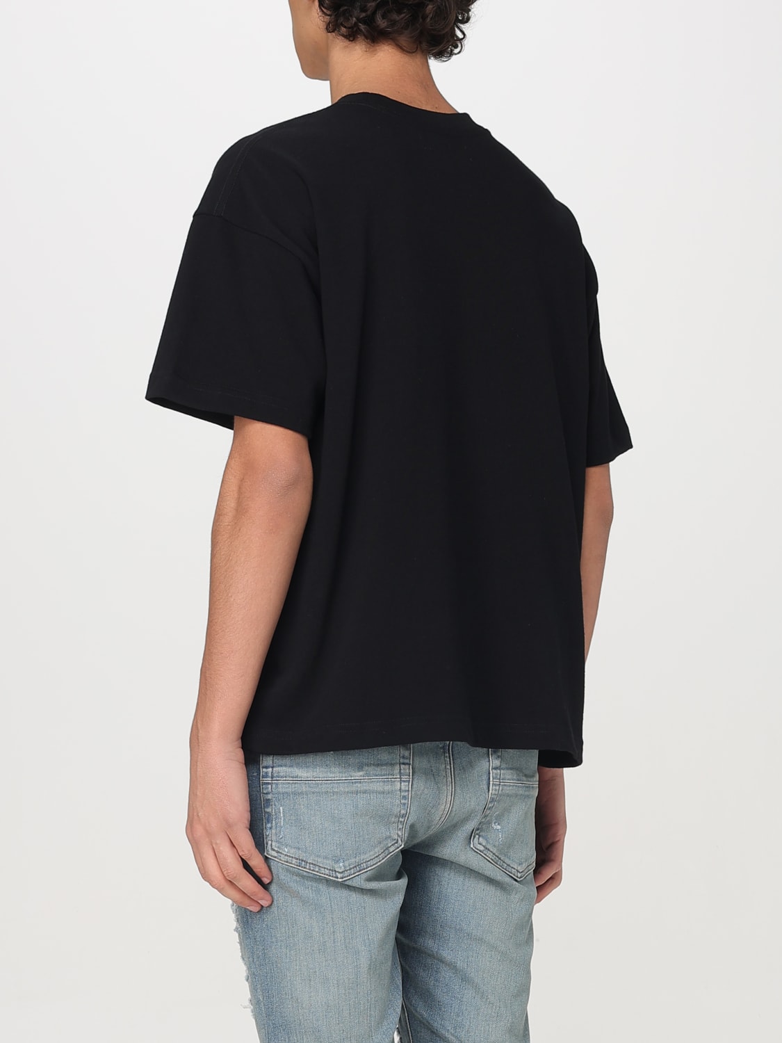 Tシャツ・カットソー AMIRI Men T-shirt Black AMJYTE1155 BLACK AMIRI: T-shirt men - Black | Amiri t-shirt AMJYTE1155 online