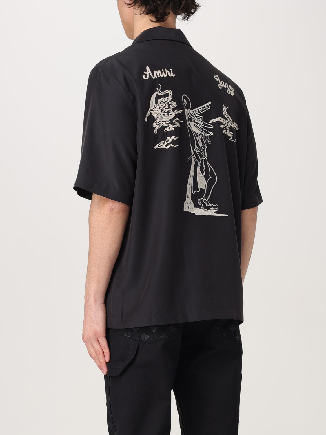 AMIRI: Shirt men - Black | Amiri shirt AMSTCA1135 online at
