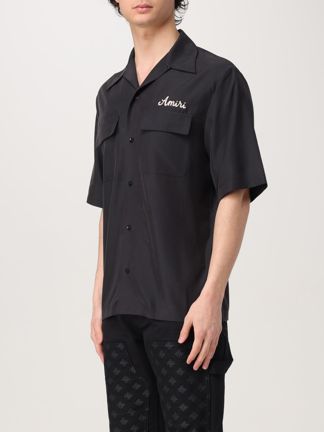 AMIRI: Shirt men - Black | Amiri shirt AMSTCA1135 online at