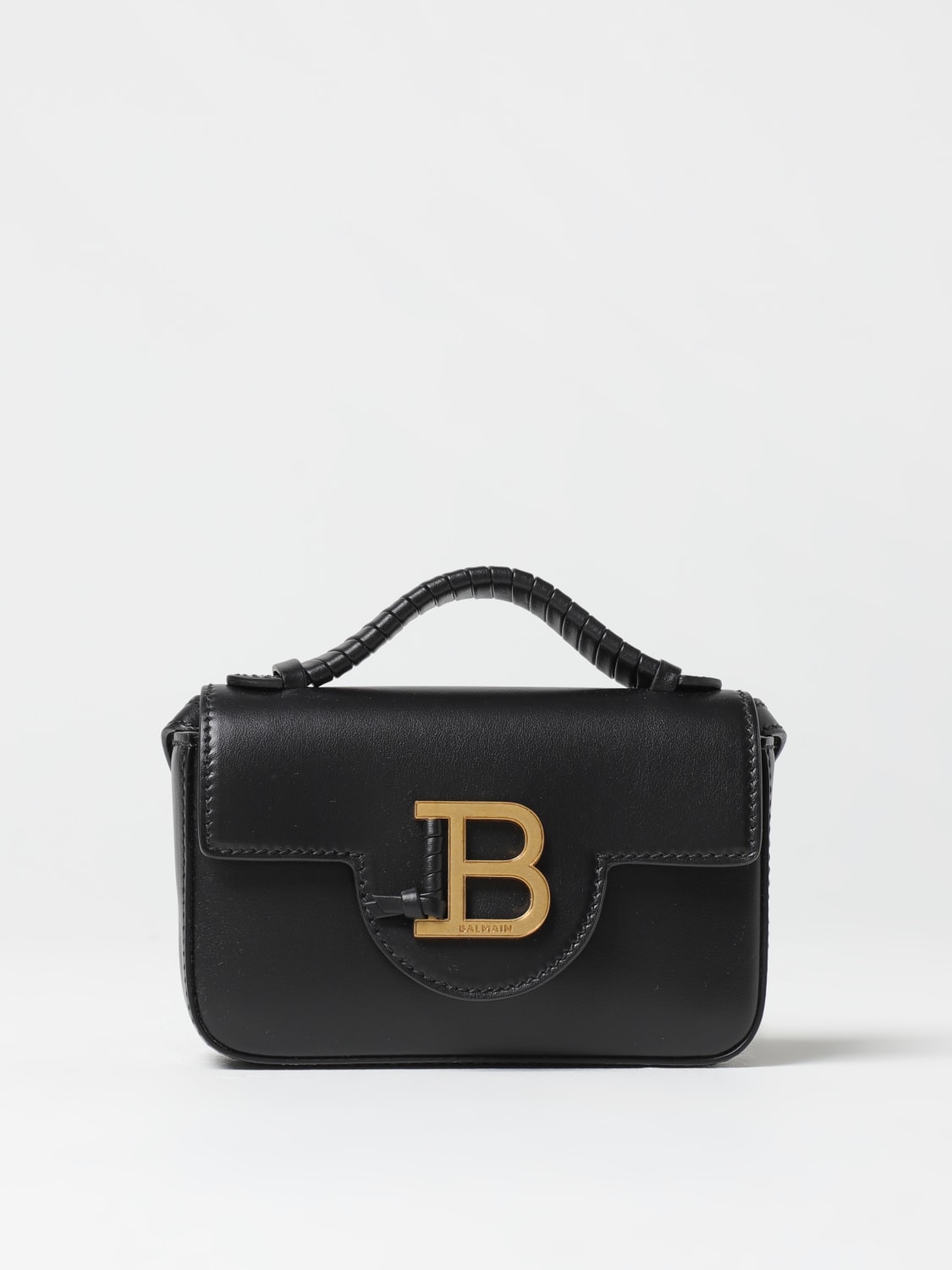 BALMAIN: Shoulder bag woman - Black | Balmain mini bag