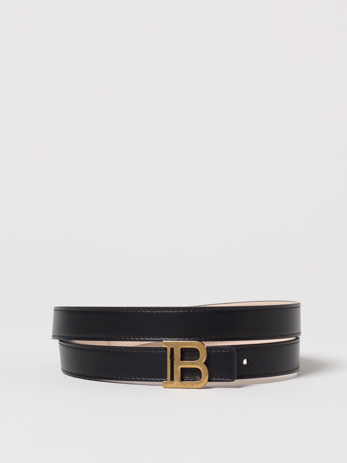 ベルト BALMAIN Woman Belt Black EN1WJ000LVTL 0PA BALMAIN: Belt woman - Black | Balmain belt EN1WJ000LVTL