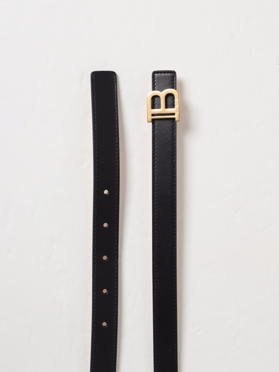 ベルト BALMAIN Woman Belt Black EN1WJ000LVTL 0PA BALMAIN: Belt woman - Black | Balmain belt EN1WJ000LVTL