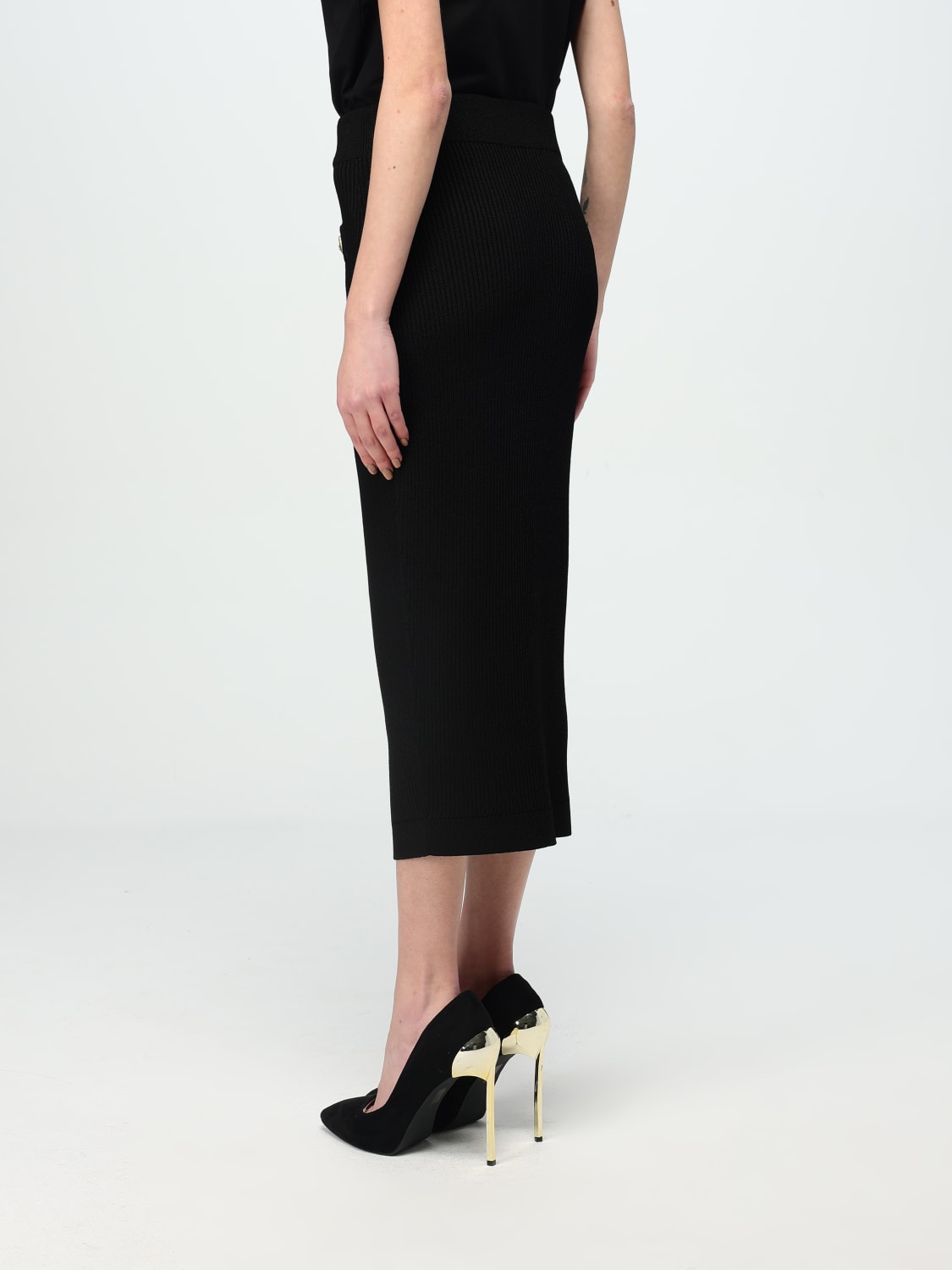 BALMAIN SKIRT: Skirt woman Balmain, Black - Img 3