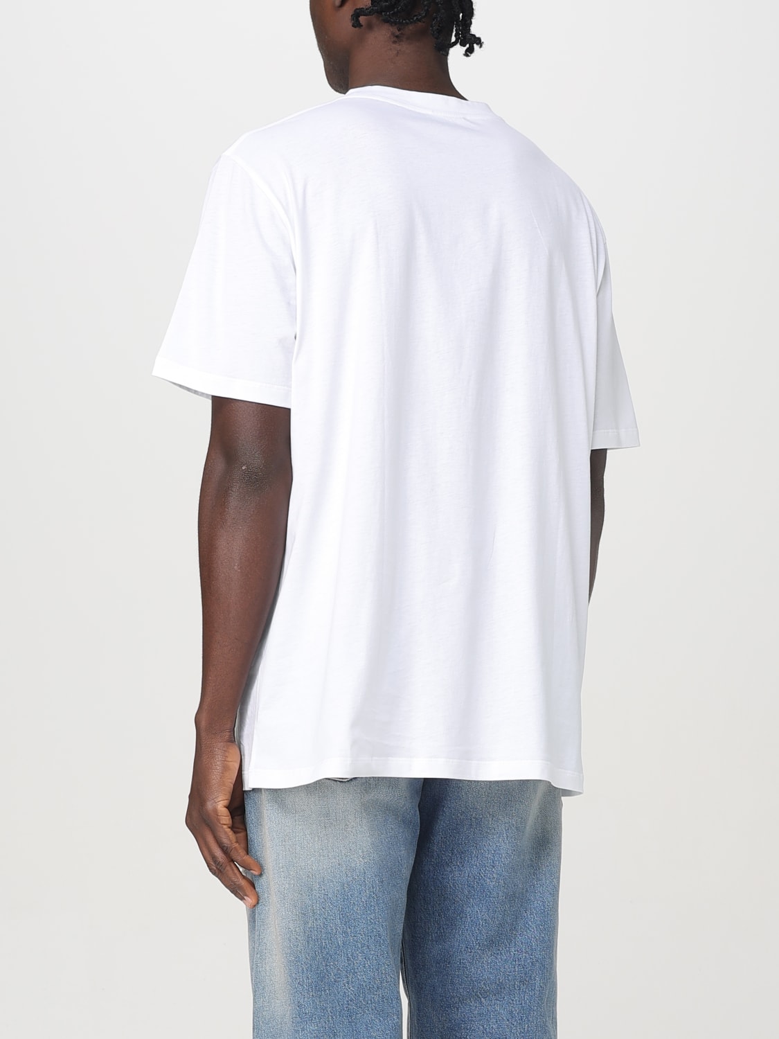 Tシャツ・カットソー BALMAIN Men Tops EH1EG010BC86GAB WHITE BALMAIN Men Tops EH1EG010BC86GAB WHITE (BALMAIN/Tシャツ