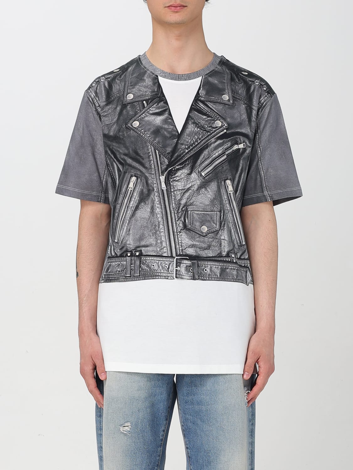 BALMAIN T-SHIRT: T-shirt men Balmain, Black - Img 1