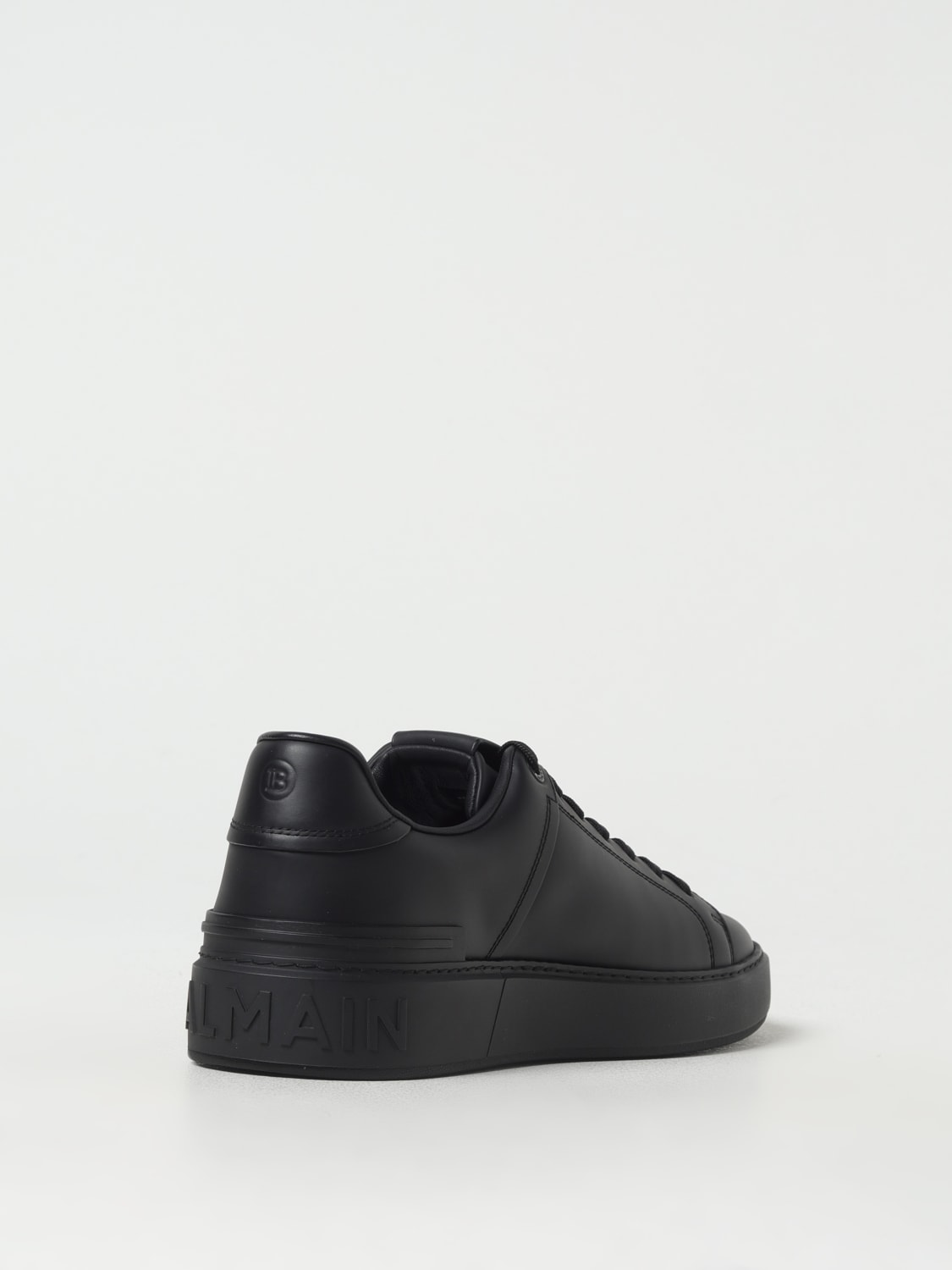 スニーカー BALMAIN Men Sneakers DM1VI288 LVTR 0PA Black B-Court trainers in calfskin - Men | BALMAIN