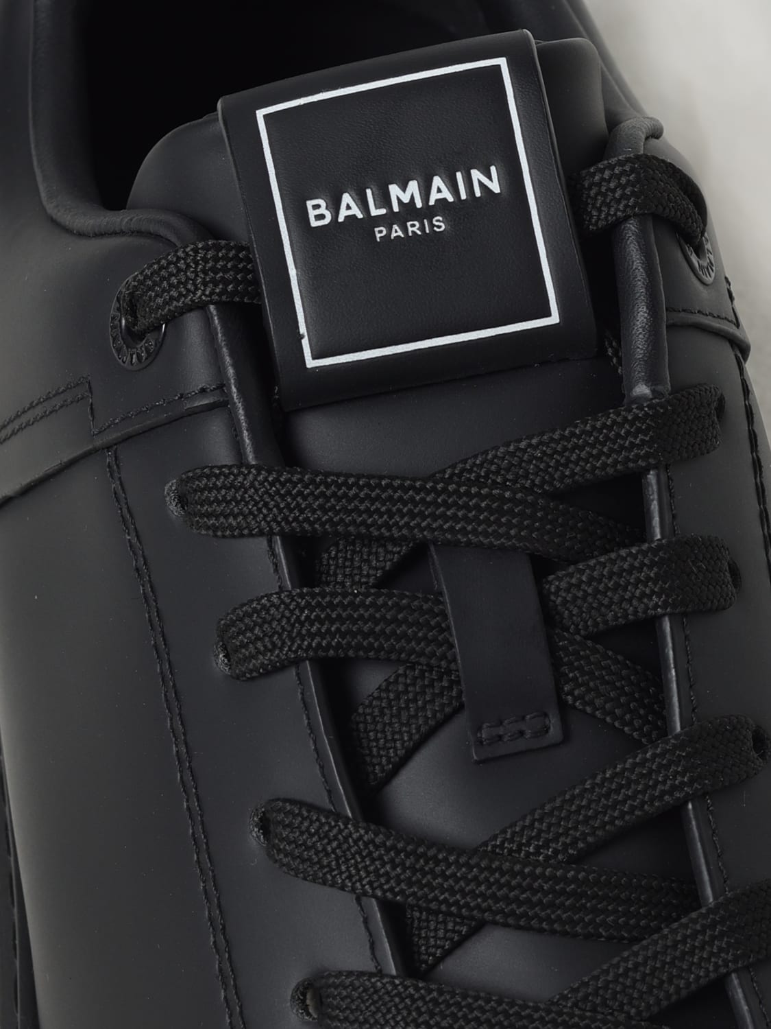 スニーカー BALMAIN Men Sneakers DM1VI288 LVTR 0PA Black Balmain B-Court sneakers | Men's Shoes | Vitkac