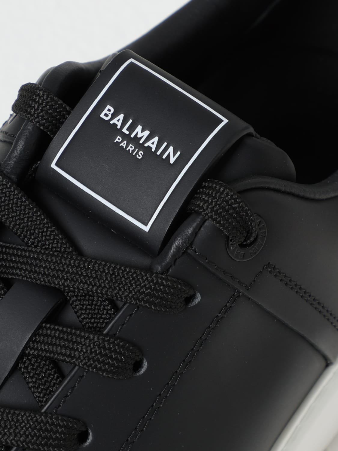 スニーカー BALMAIN Men Sneakers Black DM1VI288LVTR 0PA B-Court trainers in calfskin - Men | BALMAIN