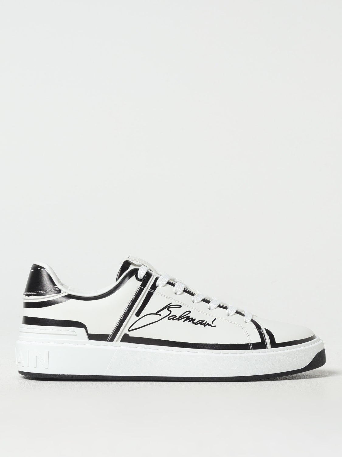 BALMAIN SNEAKERS: Sneakers men Balmain, White - Img 1