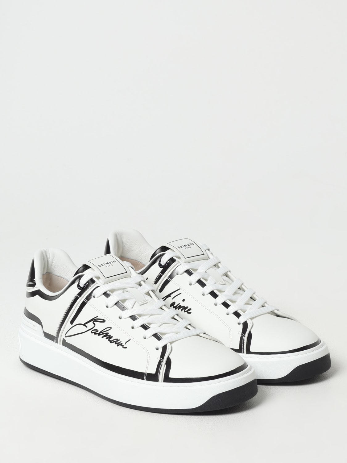 BALMAIN SNEAKERS: Sneakers men Balmain, White - Img 2