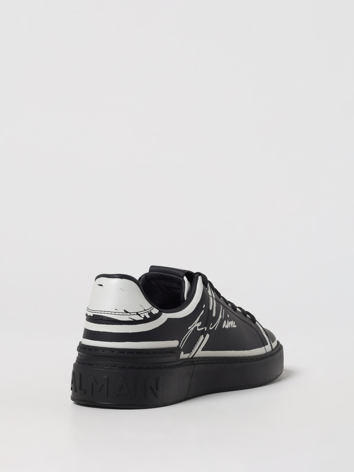 BALMAIN スニーカー: スニーカー メンズ Balmain, ブラック - Img 3