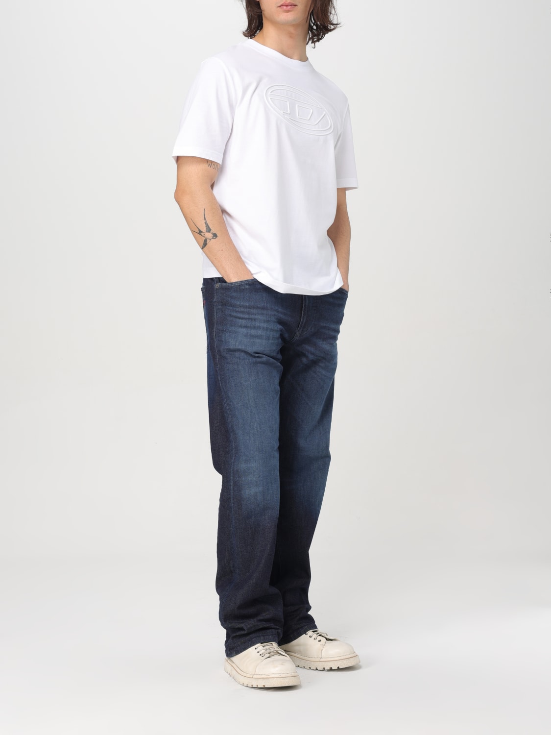 DIESEL: T-shirt men - White | Diesel t-shirt A174020NJBM DIESEL: T-shirt men - White | Diesel t-shirt A174020NJBM
