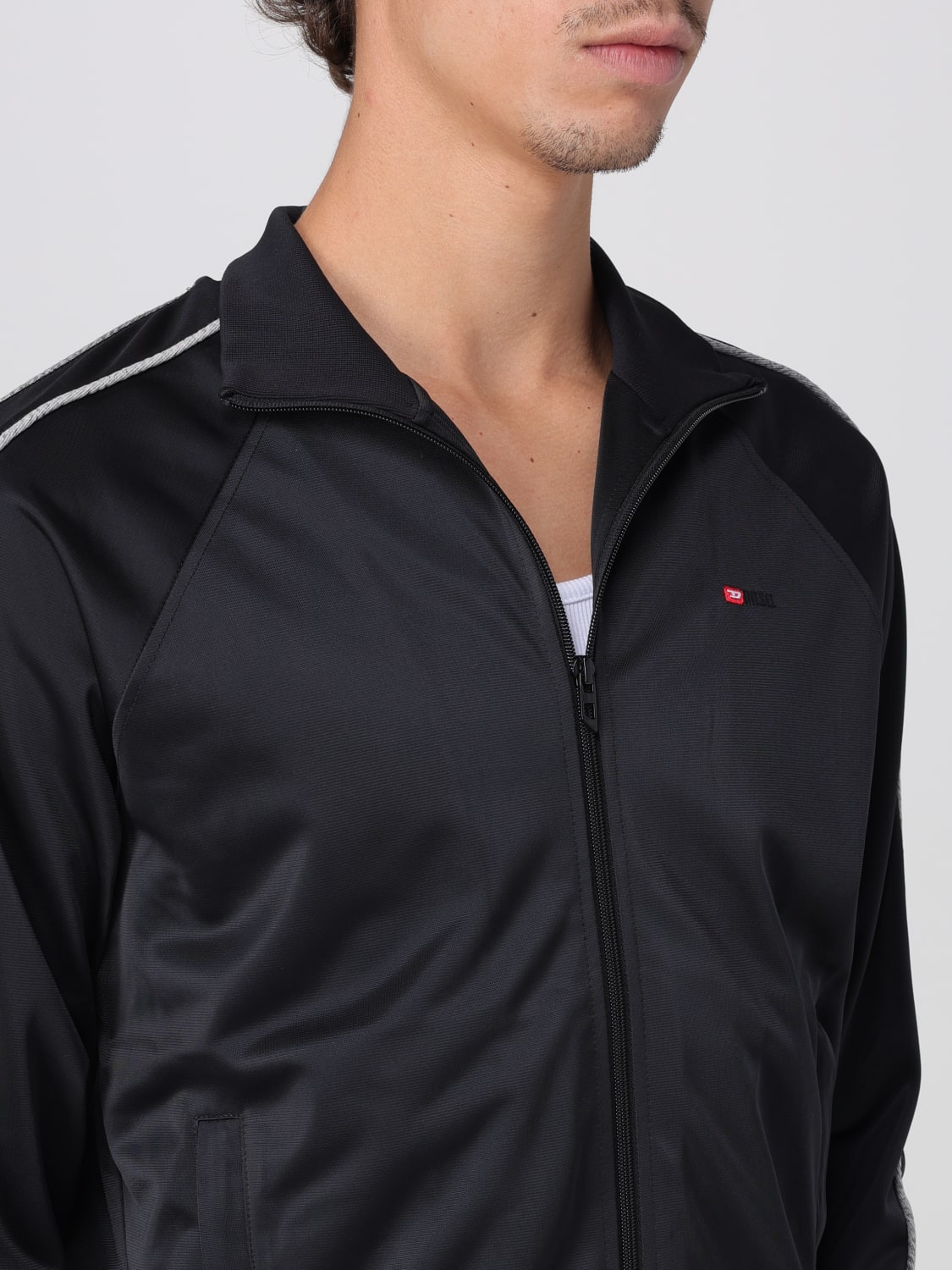 DIESEL 卫衣: 卫衣 男士 Diesel, 黑色 - Img 5