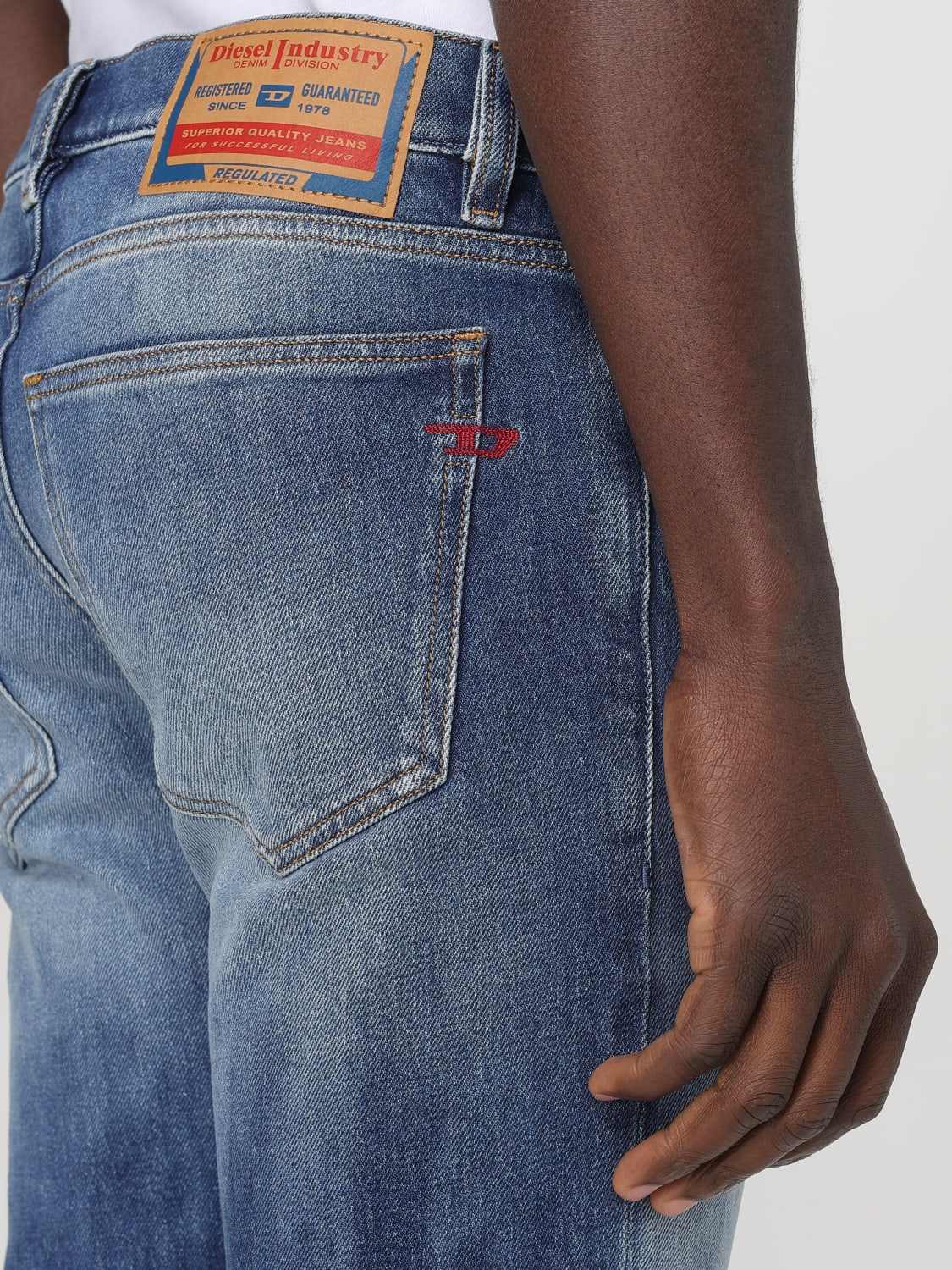 DIESEL JEANS: Jeans hombre Diesel, Stone Washed - Img 4