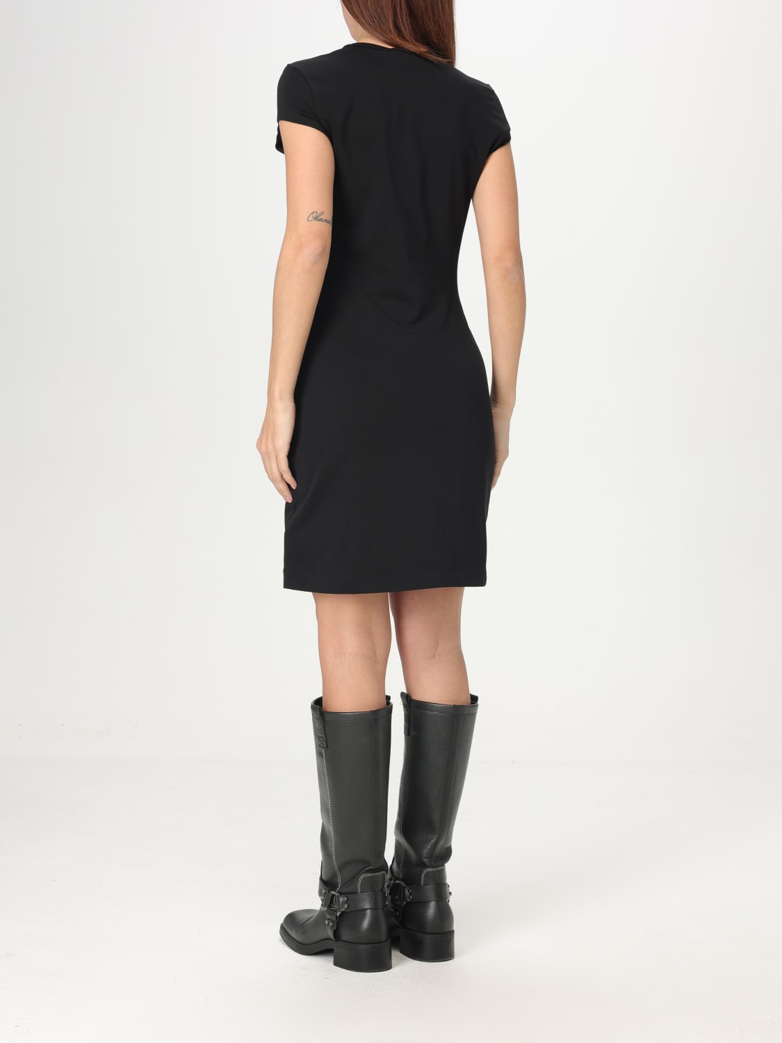DIESEL: Dress woman - Black | Diesel dress A062700AFAA