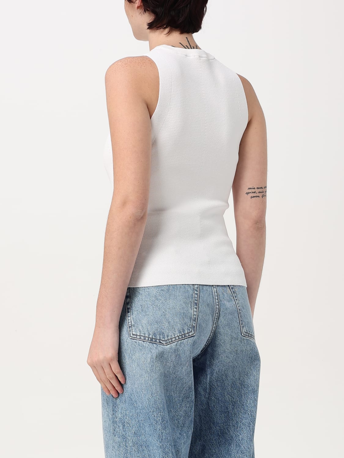 Tシャツ・カットソー DIESEL Woman T-Shirt White A174500DLAX 100 DIESEL: Top woman - White | Diesel t-shirt A174500DLAX