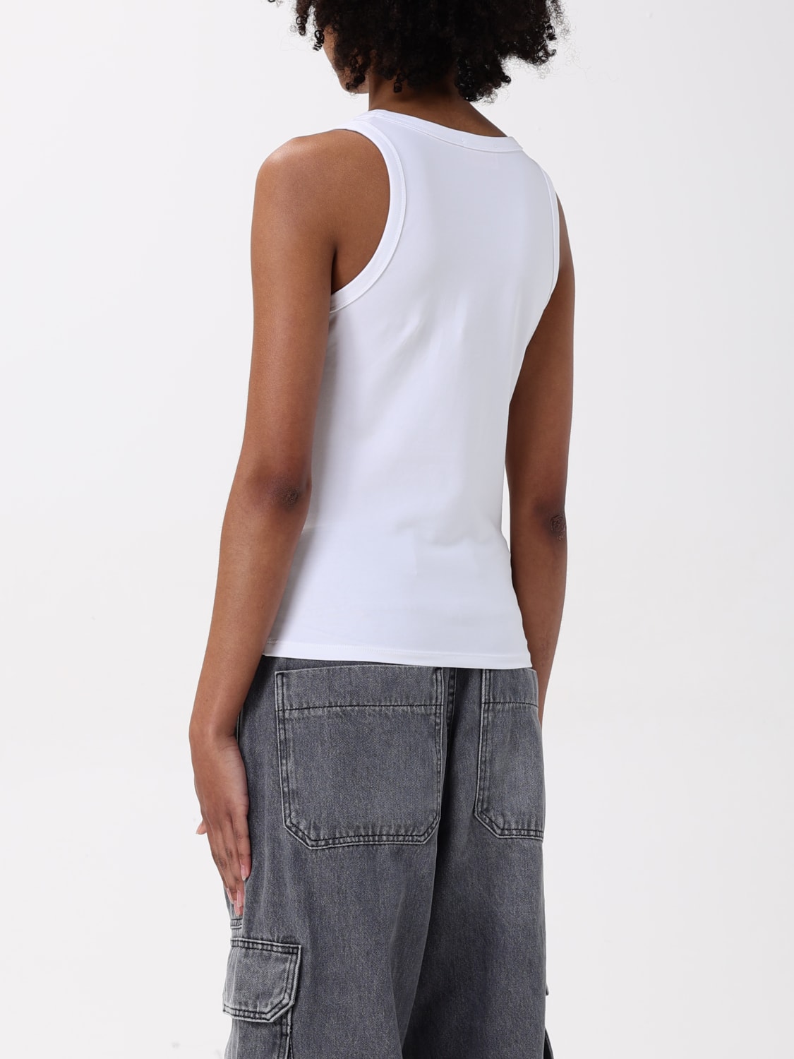 DIESEL CAMISETA: Top mujer Diesel, Blanco - Img 3