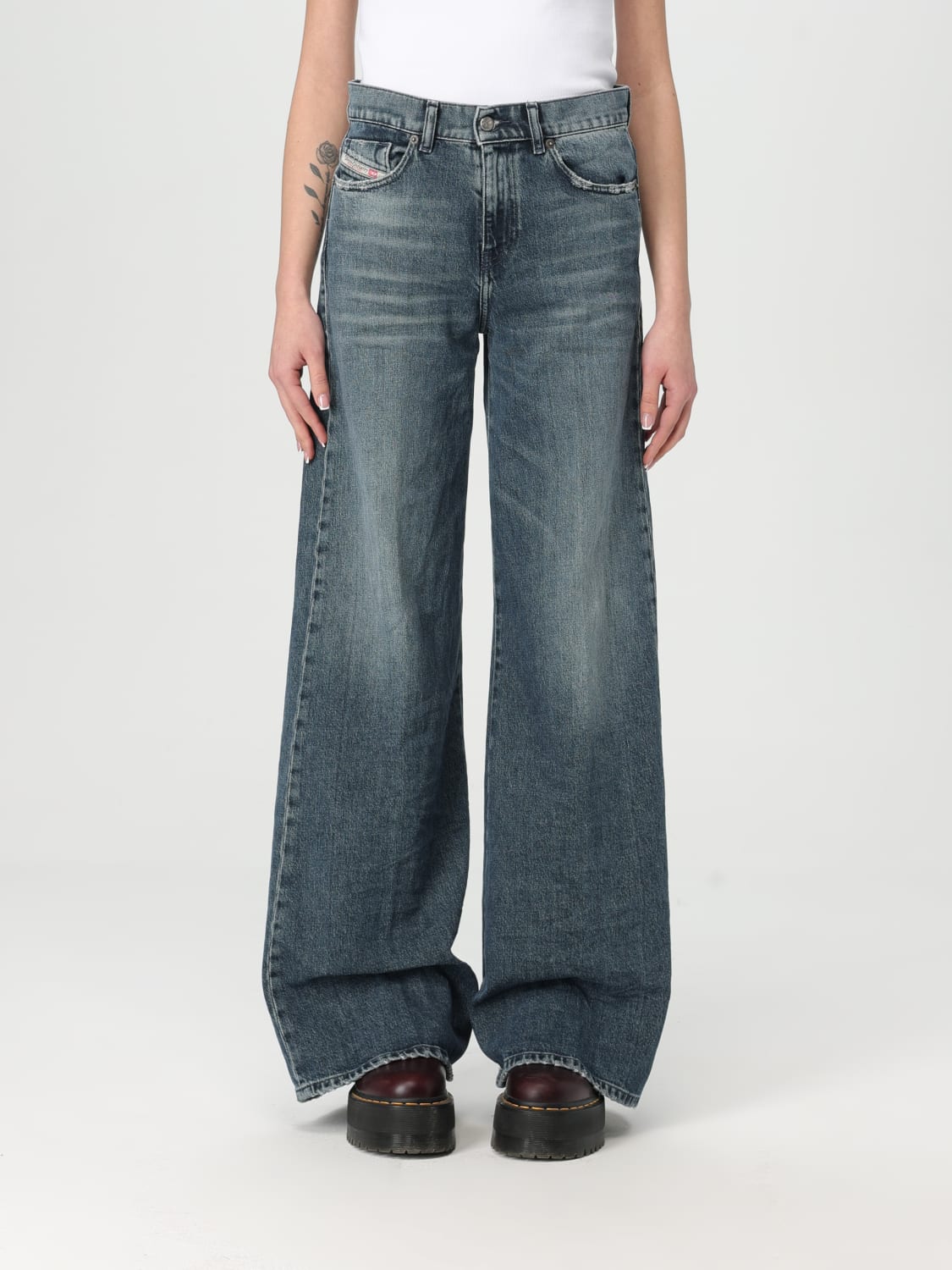 デニム・ジーパン DIESEL Woman Jeans Blue A0362509M07 01 DIESEL: Jeans woman - Blue | Diesel jeans A03624007Y7 online