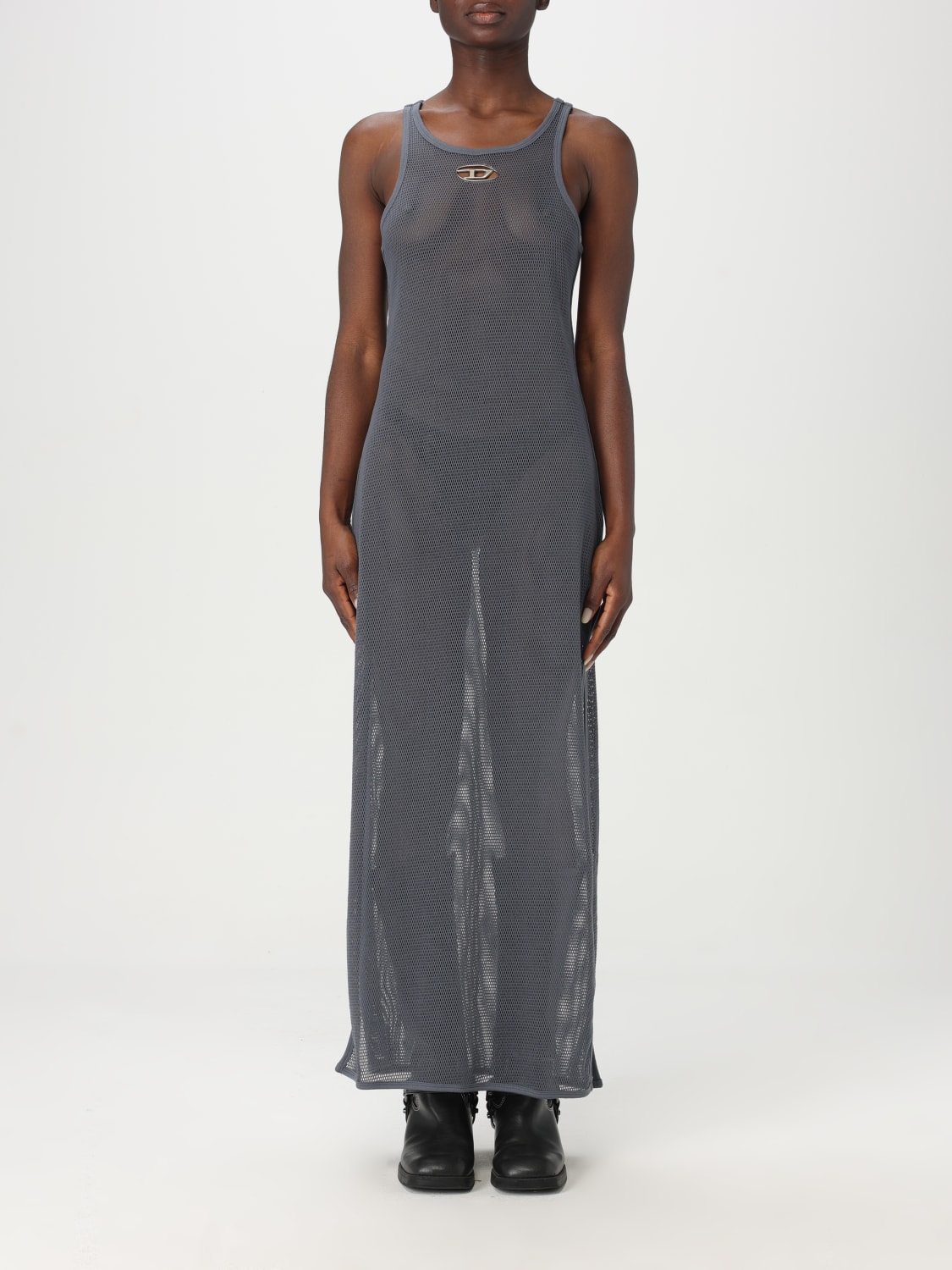 DIESEL DRESS: Dress woman Diesel, Grey - Img 1