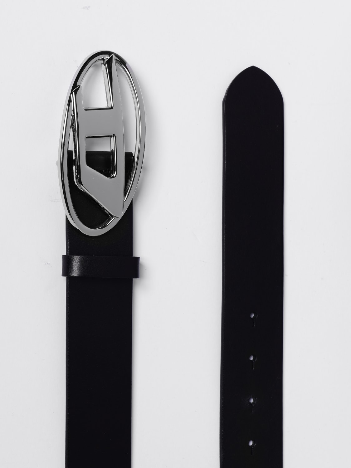 DIESEL: Belt woman - Black | Diesel belt X08727PR666 online