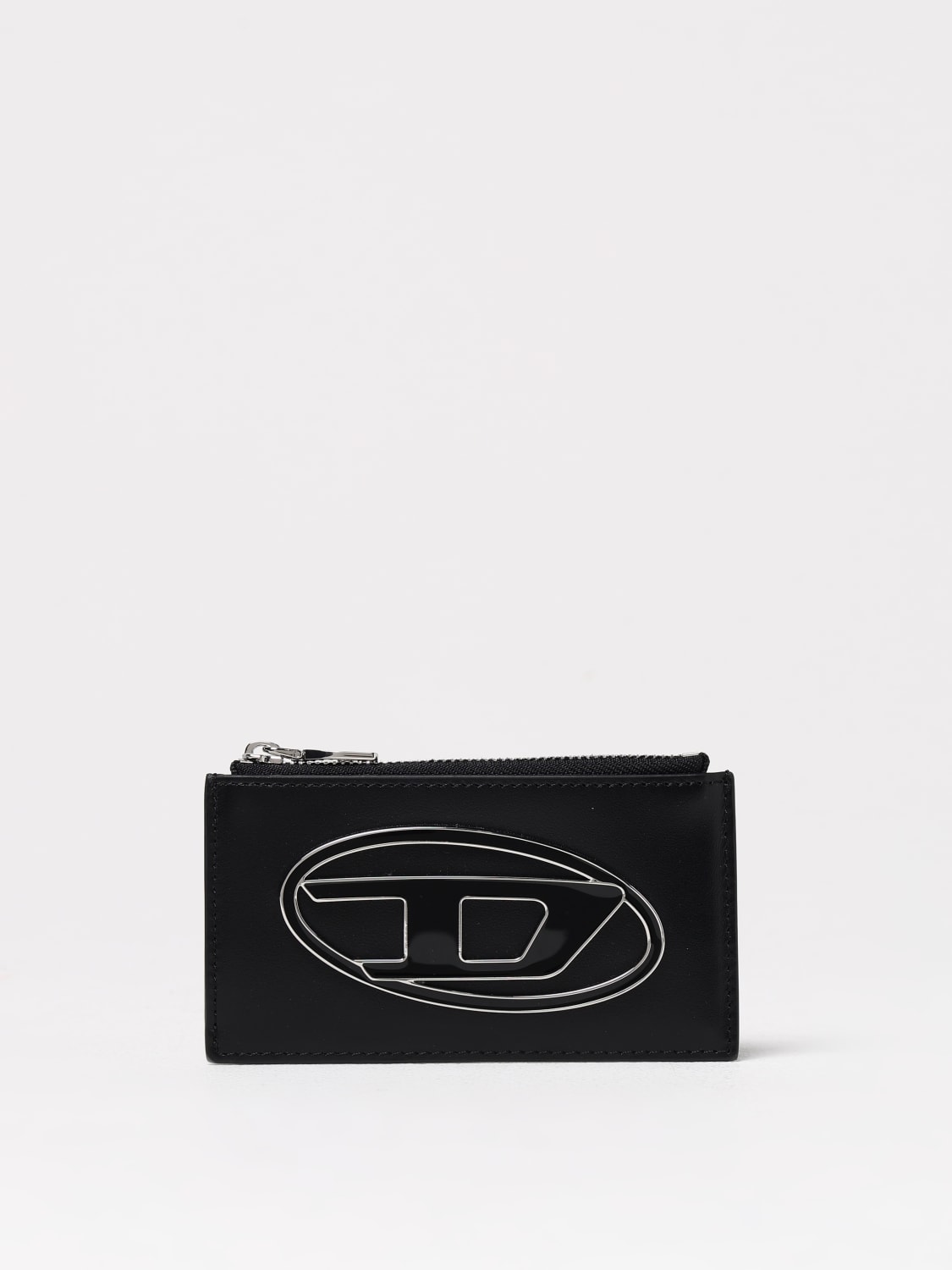 DIESEL WALLET: Wallet woman Diesel, Black - Img 1