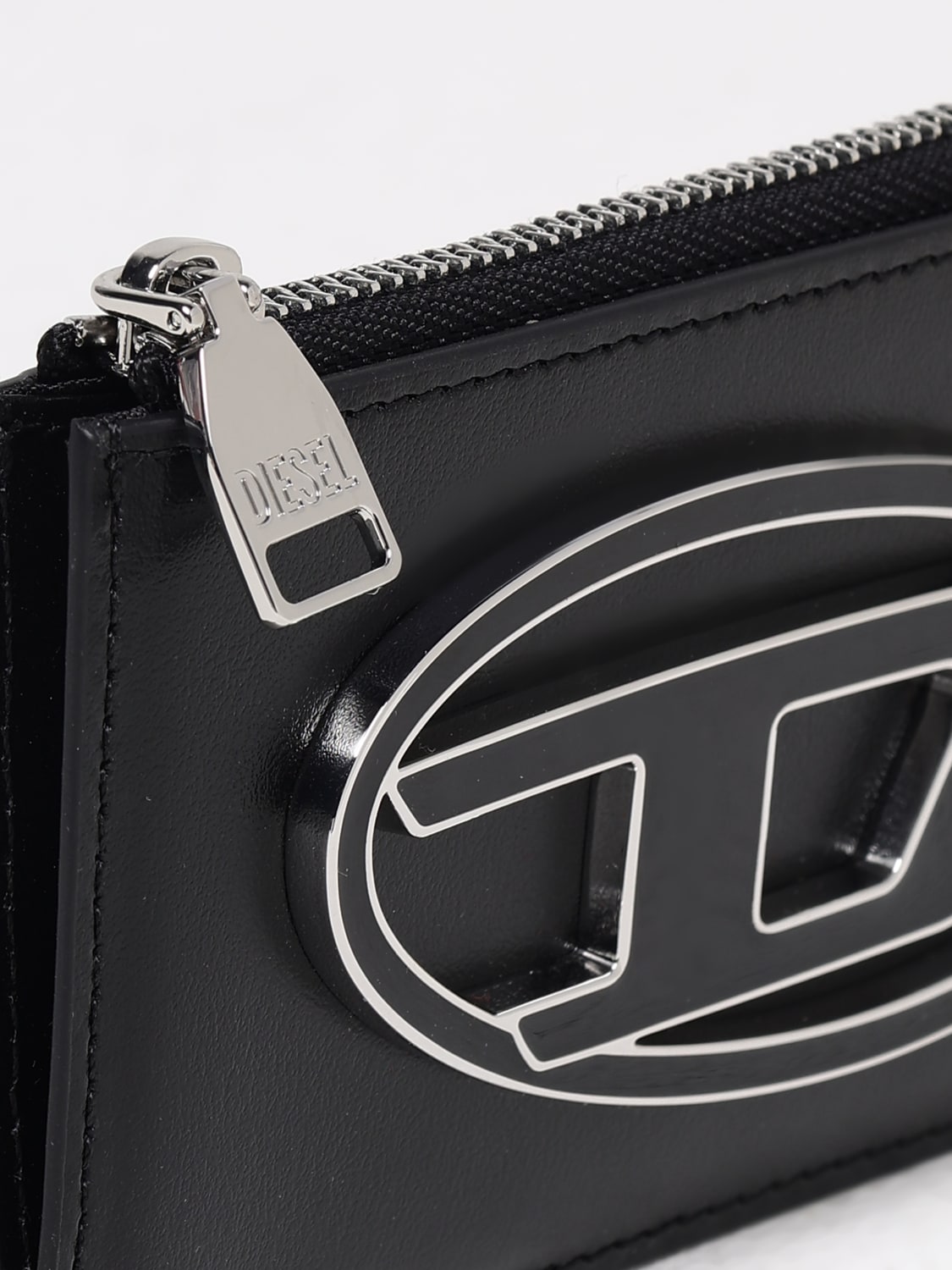 DIESEL WALLET: Wallet woman Diesel, Black - Img 3