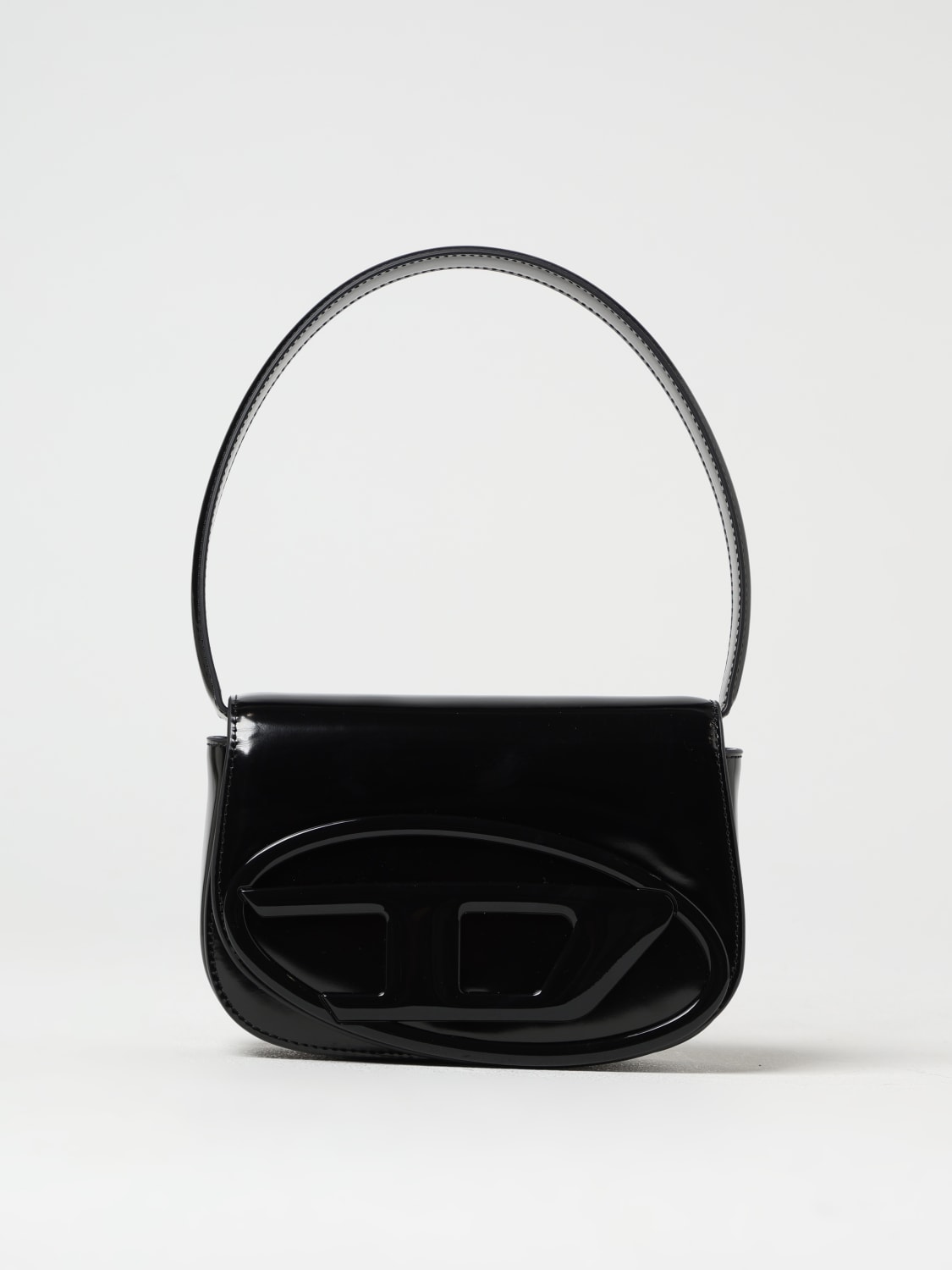 DIESEL: Shoulder bag woman - Black | Diesel mini bag