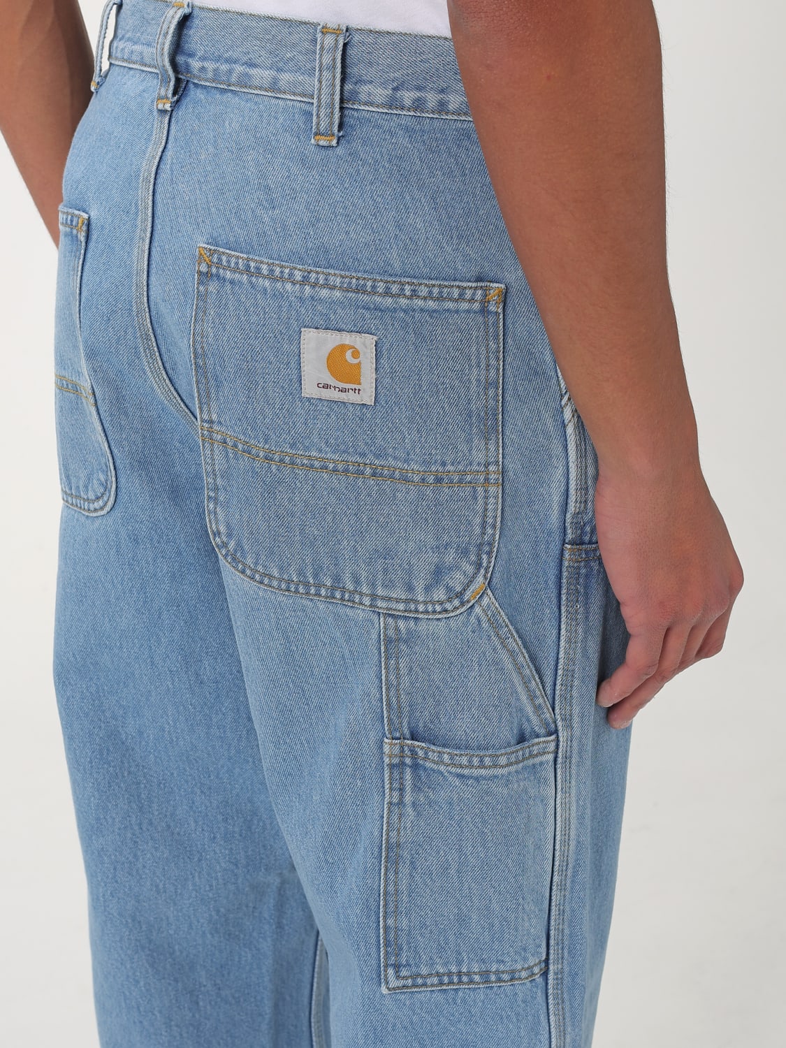 CARHARTT WIP JEANS: Jeans Carhartt Wip in denim , Blue 1 - Img 4