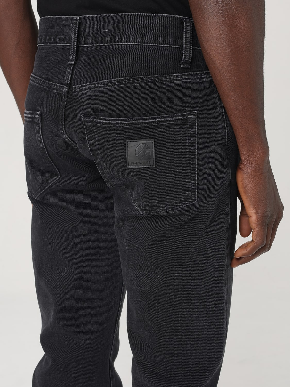 CARHARTT WIP HOSE: Hose herren Carhartt Wip, Schwarz - Img 4