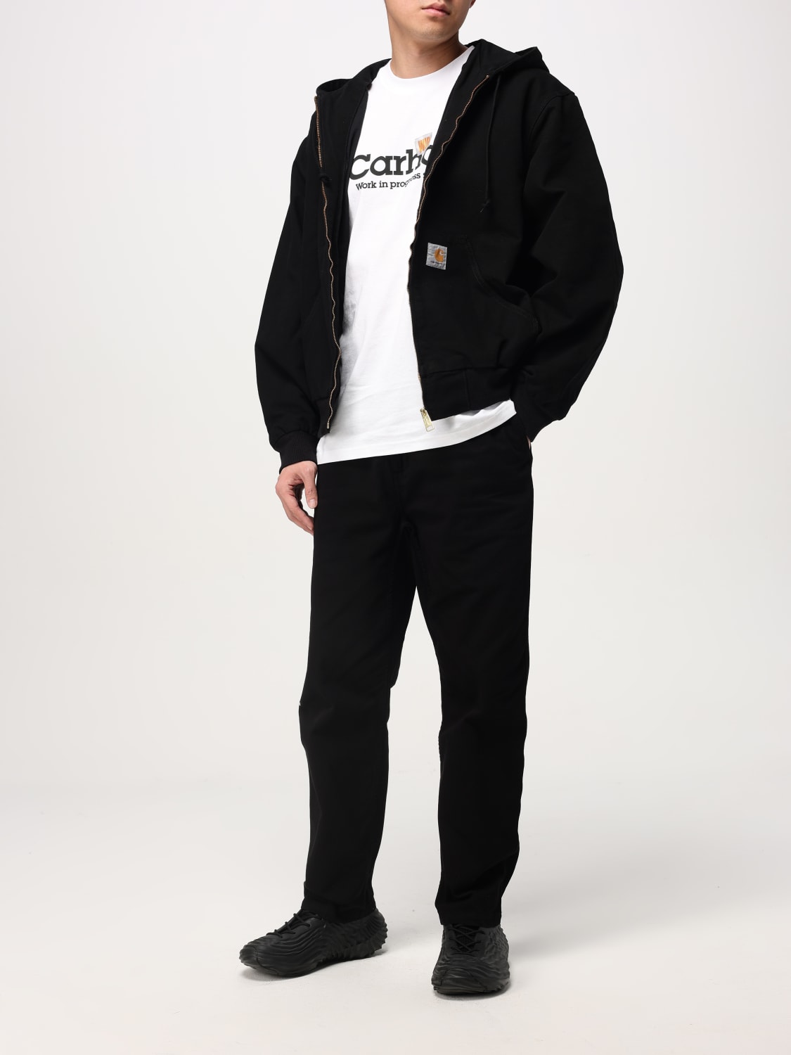 CARHARTT WIP HOSE: Hose herren Carhartt Wip, Schwarz - Img 2