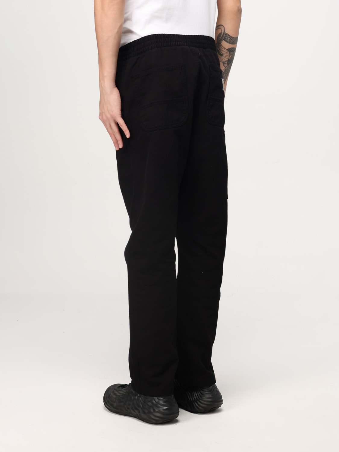 CARHARTT WIP HOSE: Hose herren Carhartt Wip, Schwarz - Img 3