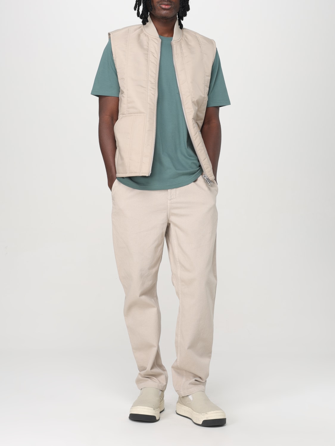 CARHARTT WIP 팬츠: 팬츠 남성 Carhartt Wip, 내추럴 - Img 2