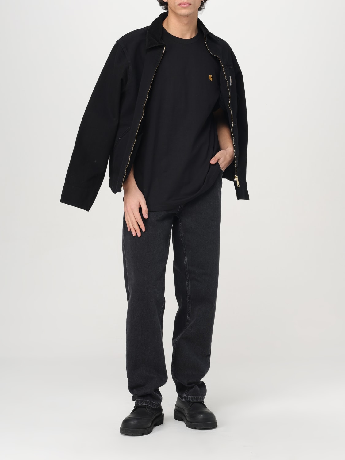 CARHARTT WIP CAMISETA: Camiseta hombre Carhartt Wip, Negro - Img 2