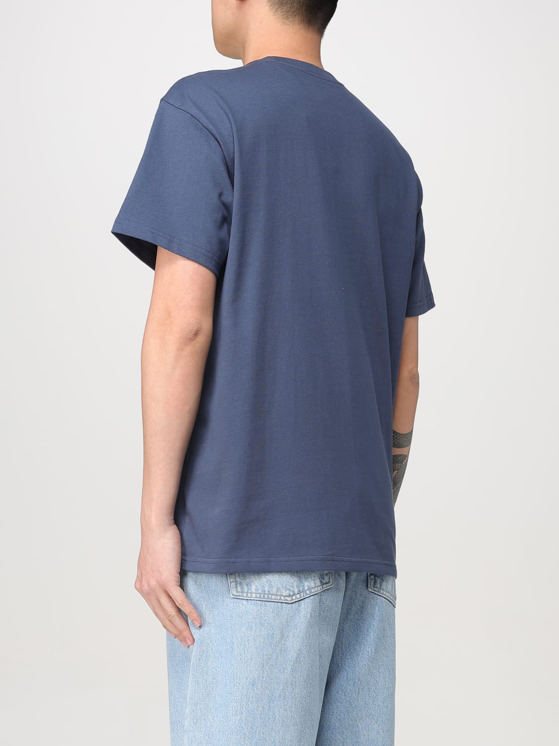 CARHARTT WIP T-SHIRT: T-shirt Carhartt Wip in cotone , Azzurro - Img 3